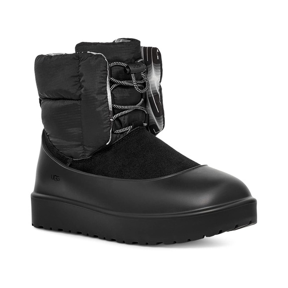 UGG Classic Maxi Toggle Black Suede Sheepskin Winter Boots Women’s Size 10 NWOB - Picture 1 of 16